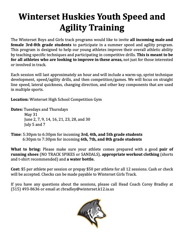 Youth speed and agility