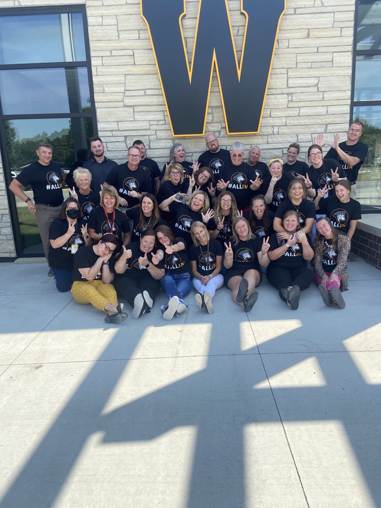 WJH Staff after the first day of school