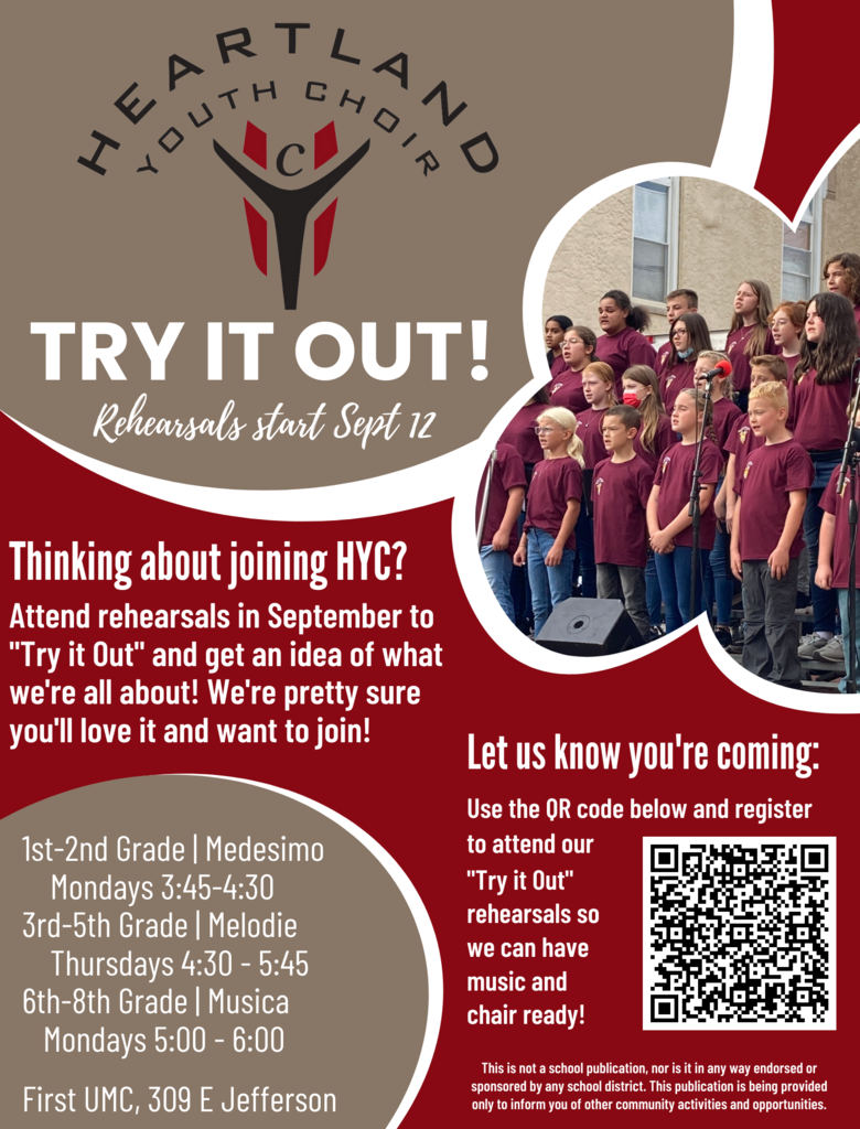 Heartland Choir - TRY IT OUT! 