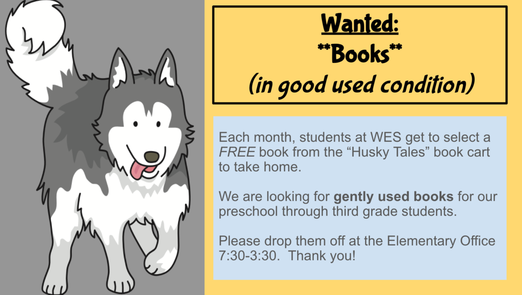 Books Wanted! 